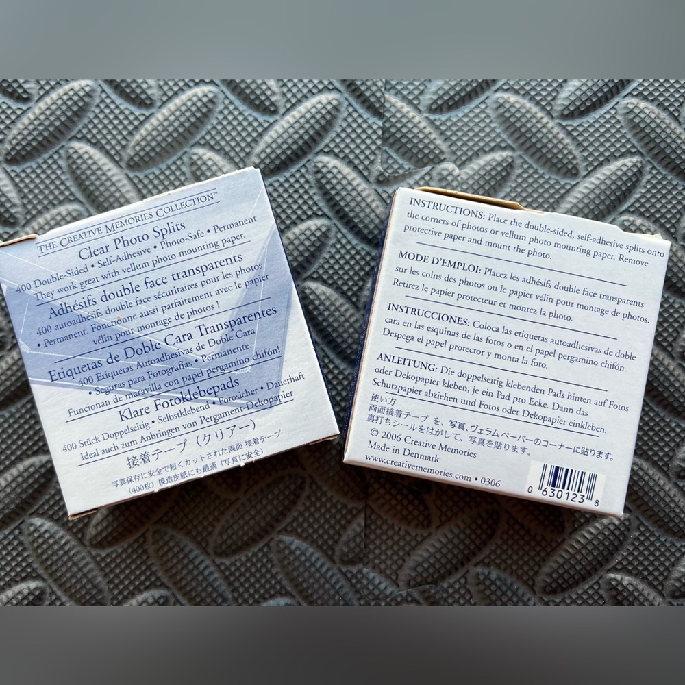 Creative Memories Photo Splits-Frosted